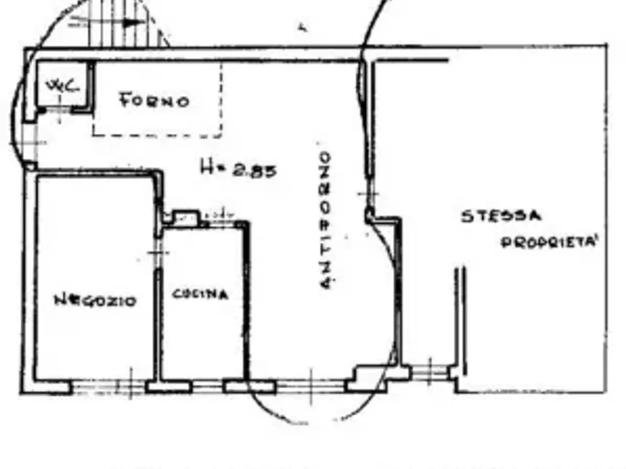 Negozio in Via Mondovì 17, Villanova Mondovi', {3} - Planimetria 1