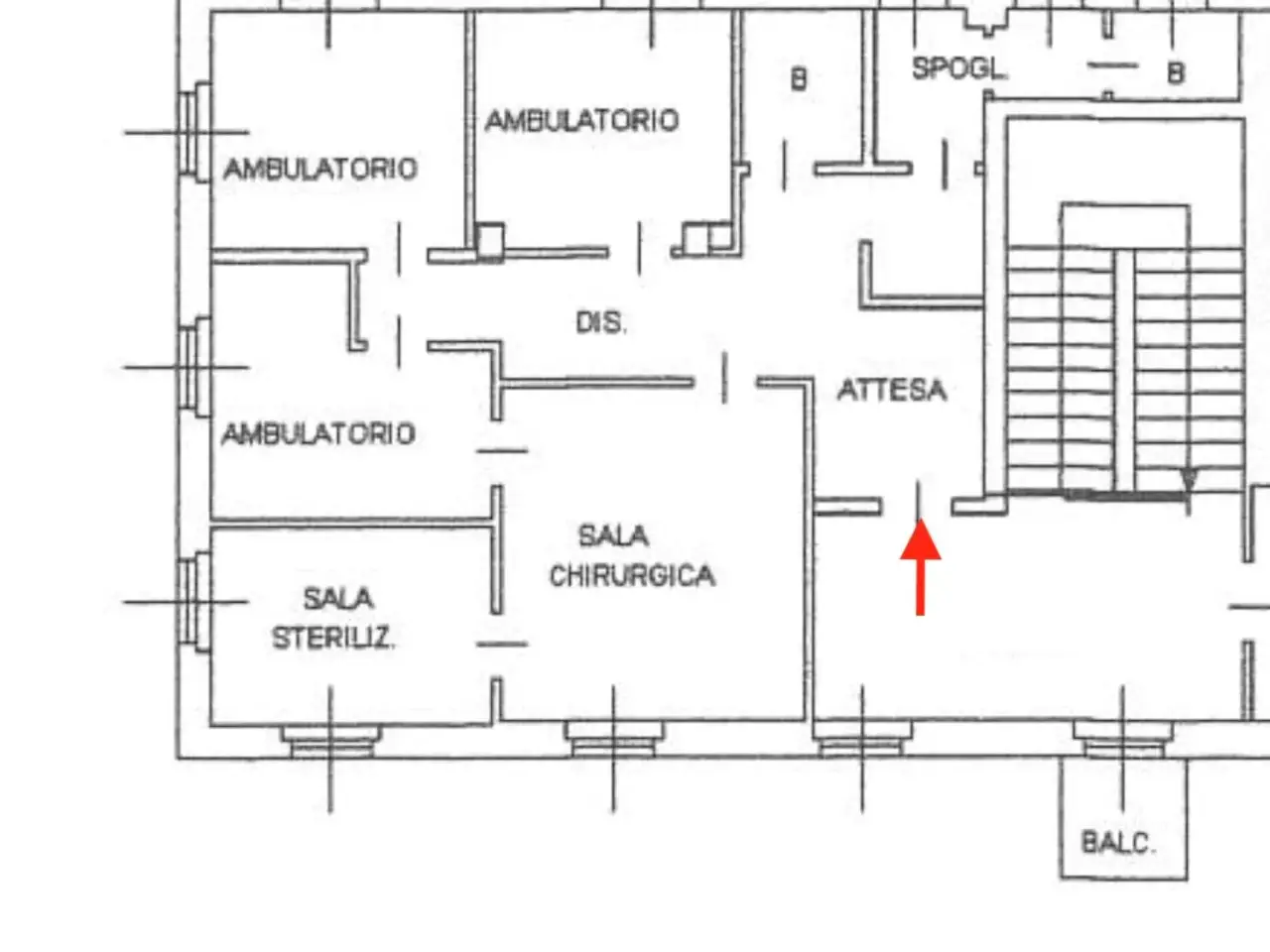 Ufficio in Pizza Caprara 17, Pozzo D'Adda, {3} - Planimetria 1