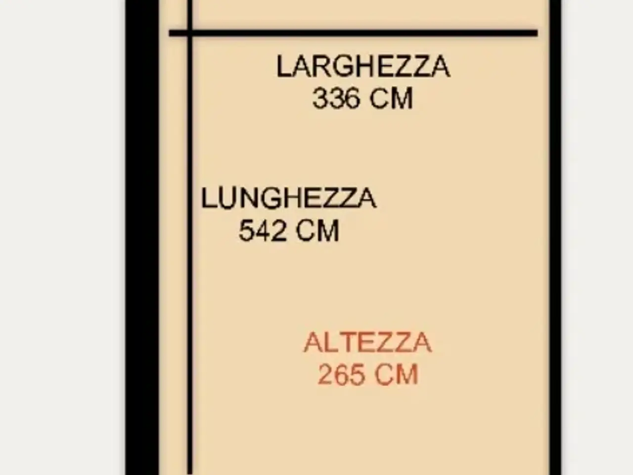 Parcheggio chiuso in Via Alcide De Gasperi 129, Campomorone, {3} - Planimetria 1