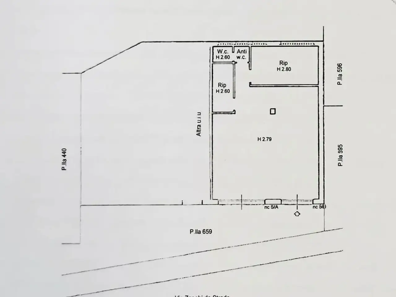 Magazzino in , Firenze, {3} - Planimetria 1