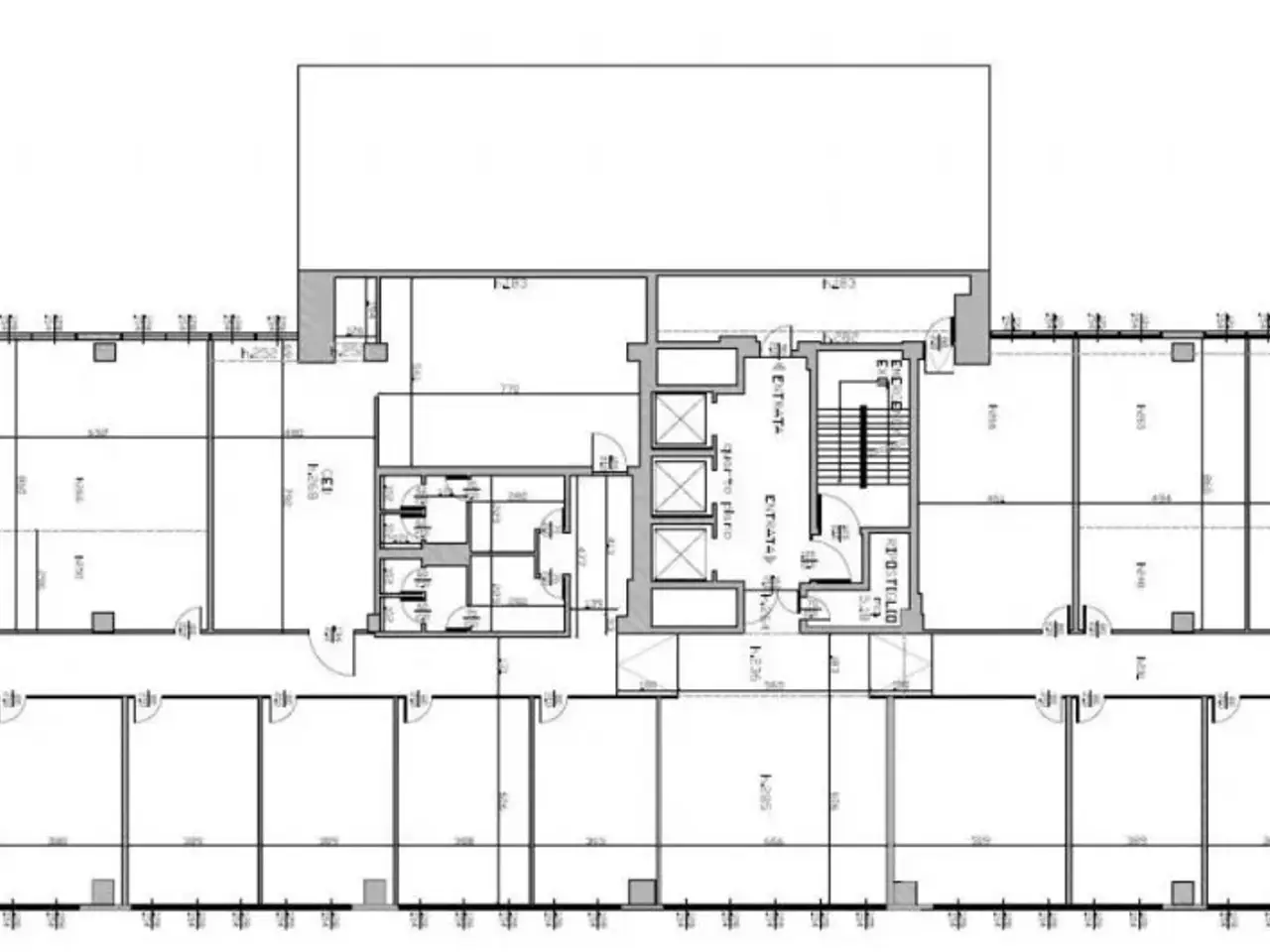 Ufficio in Via Cechov Antonio, Milano, {3} - Planimetria 1