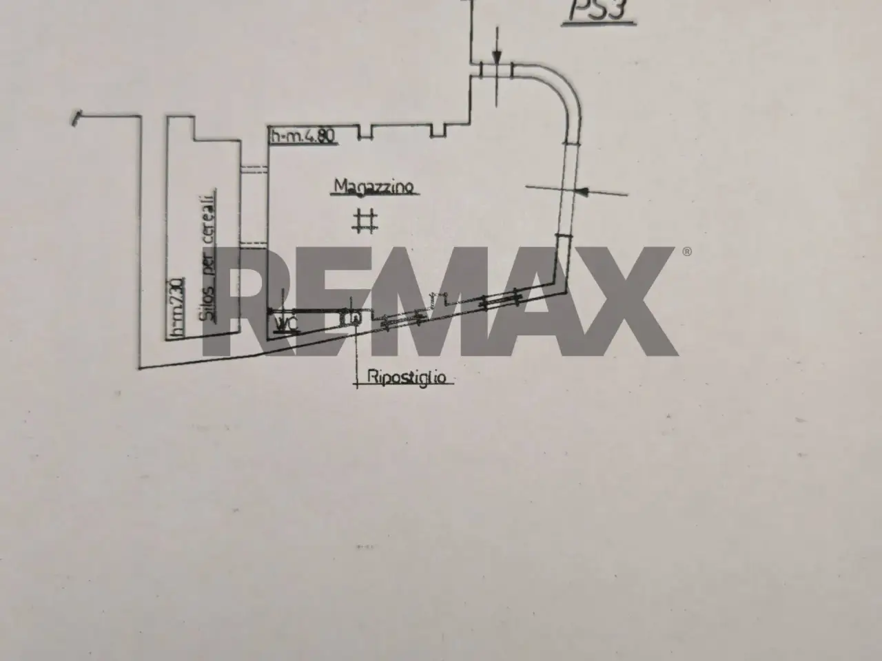 Negozio in Via Igino Simboli 2, Recanati, {3} - Planimetria 1