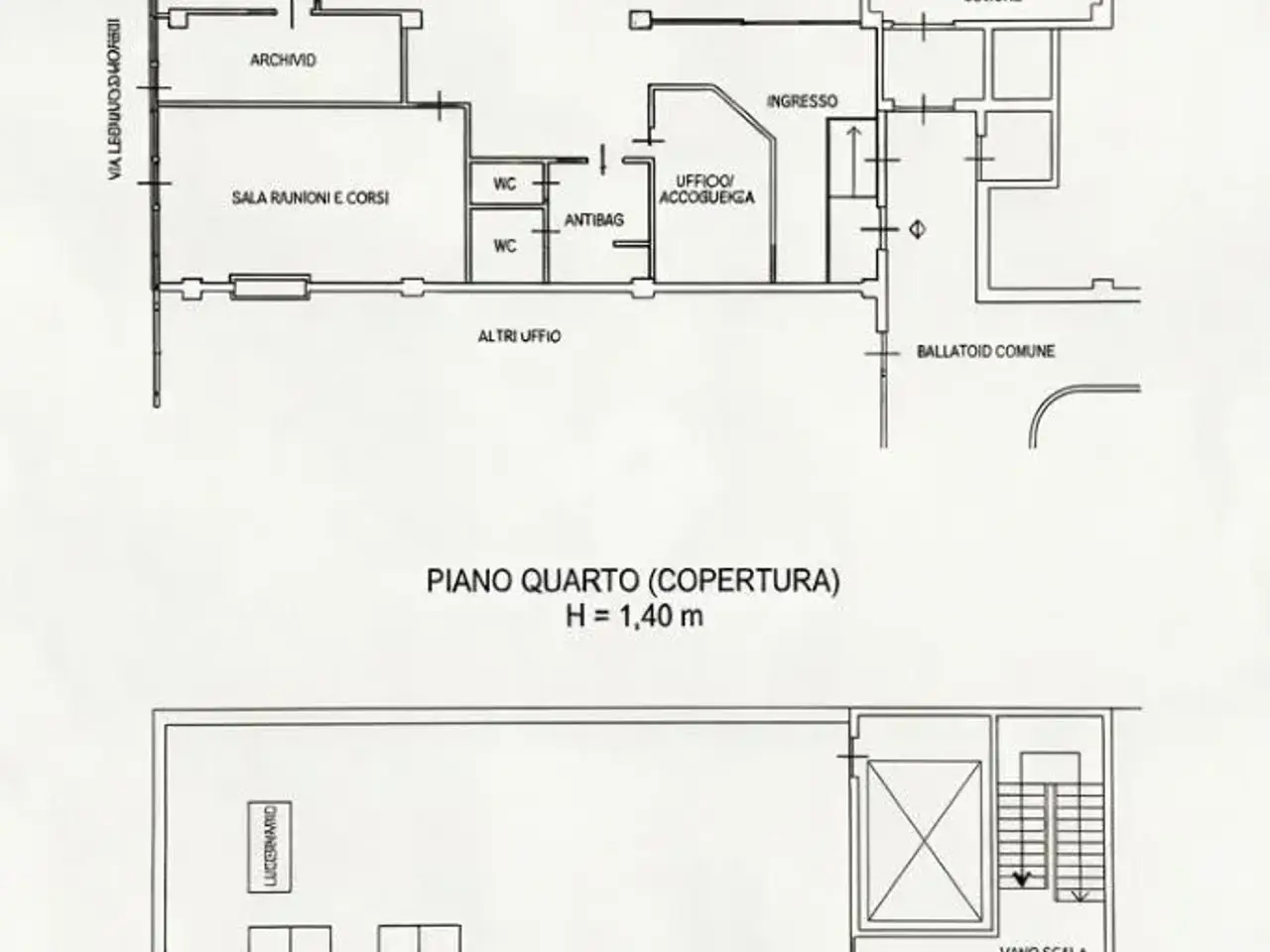 Ufficio in Strada Torino 43, Orbassano, {3} - Planimetria 1