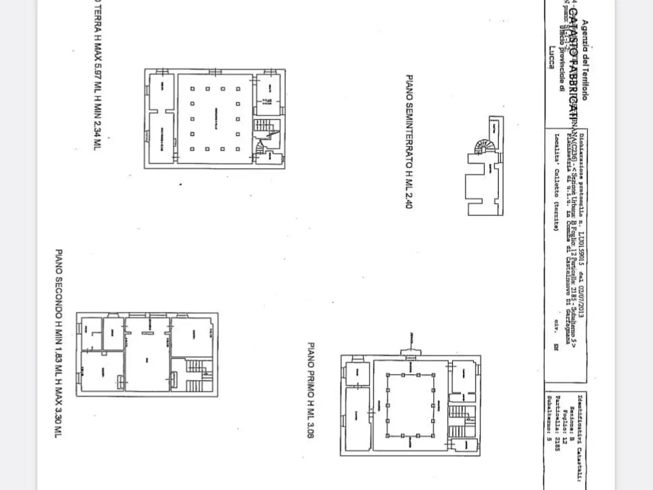 Hotel in , Castelnuovo Di Garfagnana, {3} - Planimetria 1