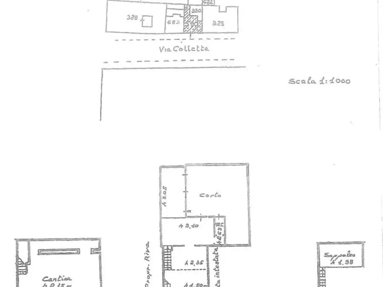 Negozio in Via Pietro Colletta 34, Firenze, {3} - Planimetria 1