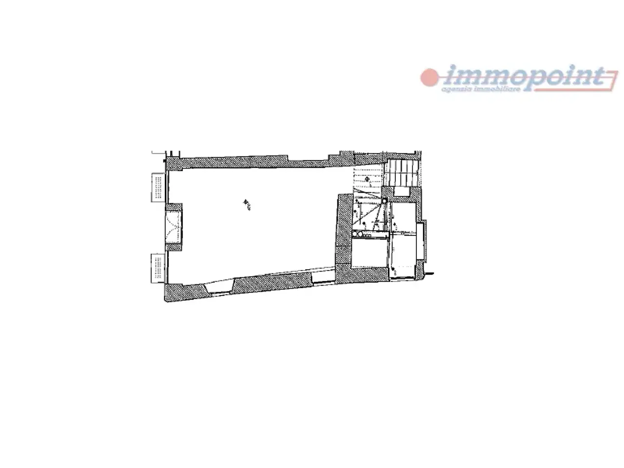 Negozio in Via Ferracina, Bassano Del Grappa, {3} - Planimetria 1