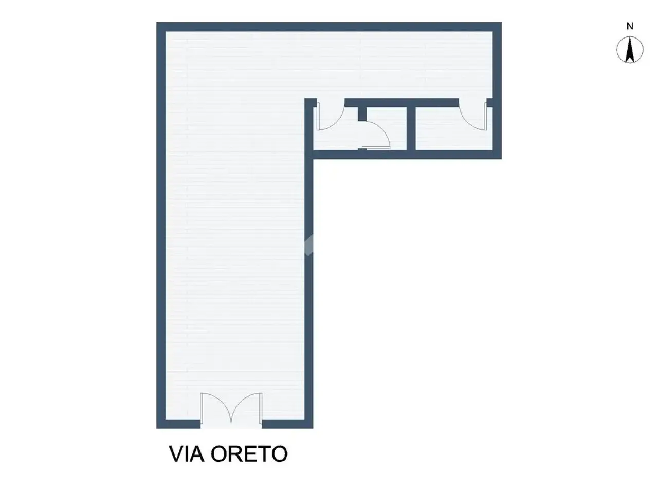 Laboratorio in Via Oreto 318, Palermo, {3} - Planimetria 1