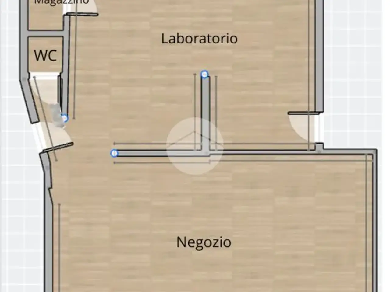 Negozio in Via Torino 93, Ivrea, {3} - Planimetria 1