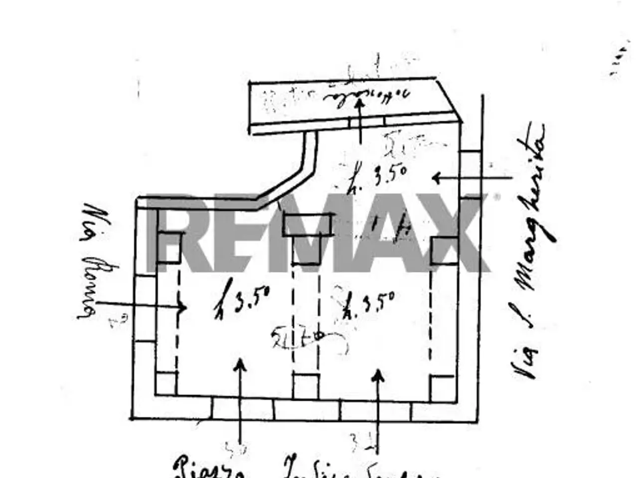 Negozio in Piazza Indipendenza 30-31, Paterno', {3} - Planimetria 1