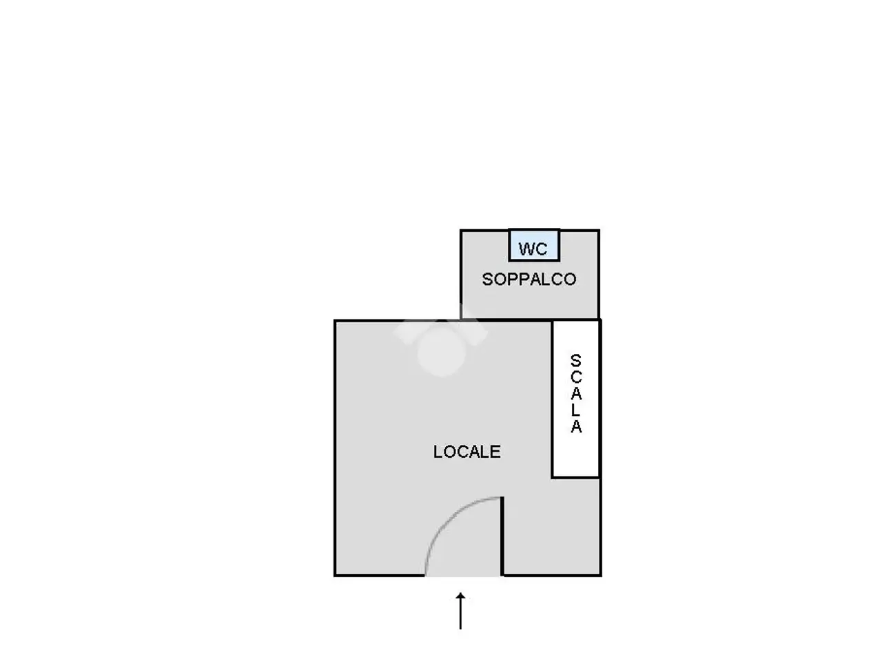 Negozio in Via Garzilli 77, Napoli, {3} - Planimetria 1