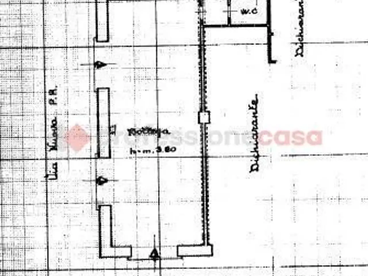 Negozio in Corso della Repubblica 241, Cassino, {3} - Planimetria 1