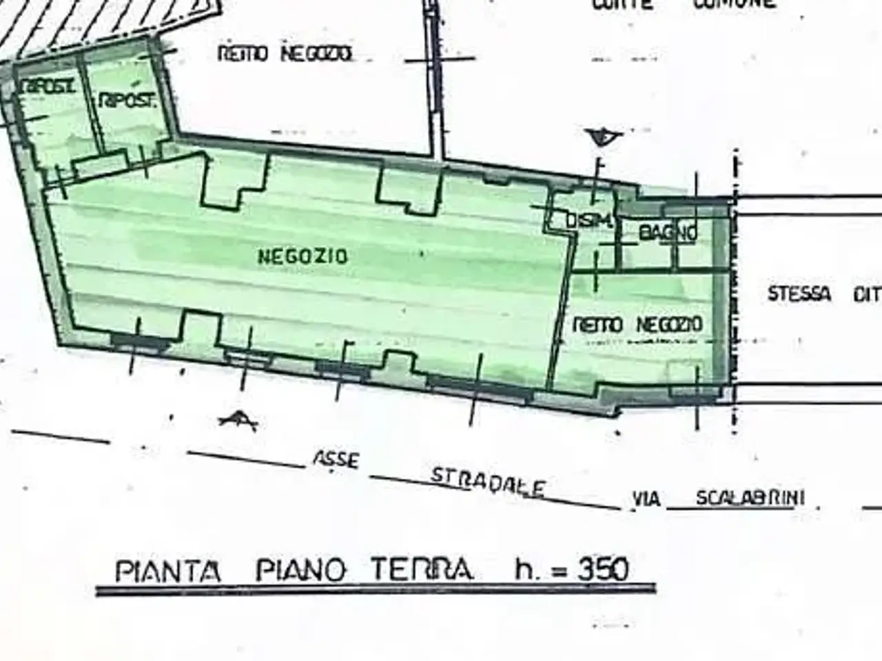 Tabaccheria in Via Scalabrini 122, Cermenate, {3} - Planimetria 1