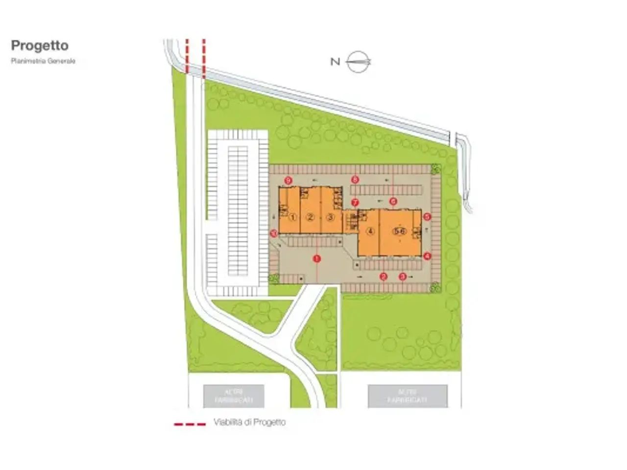 Ufficio in Via Bruno Buozzi, Granarolo Dell'Emilia, {3} - Planimetria 1