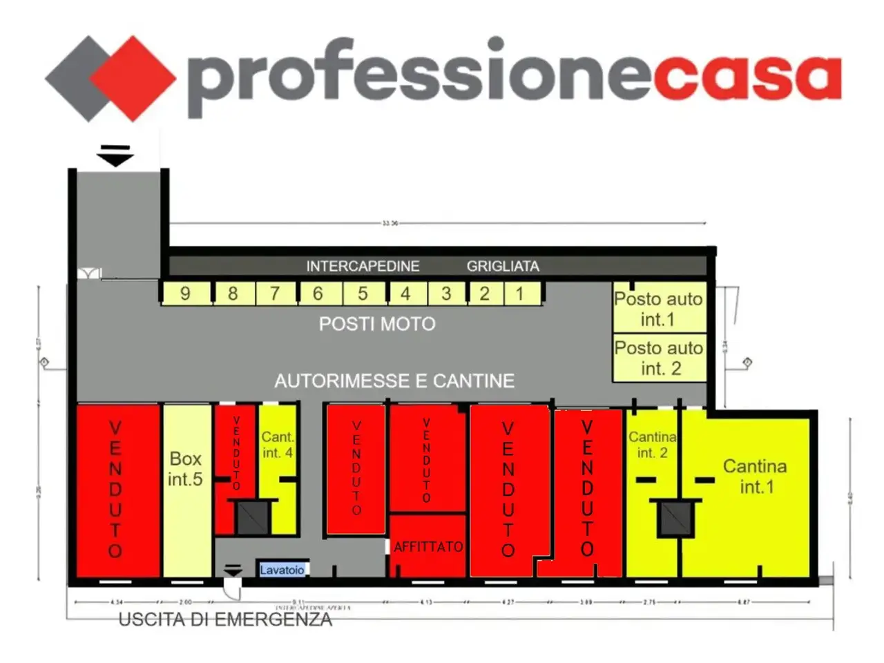 Magazzino in Via George Byron 12, Roma, {3} - Planimetria 1