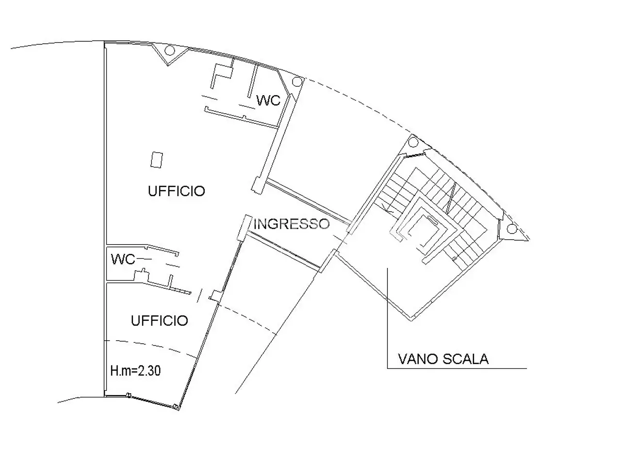 Negozio in Via Milano, Cantu', {3} - Planimetria 1