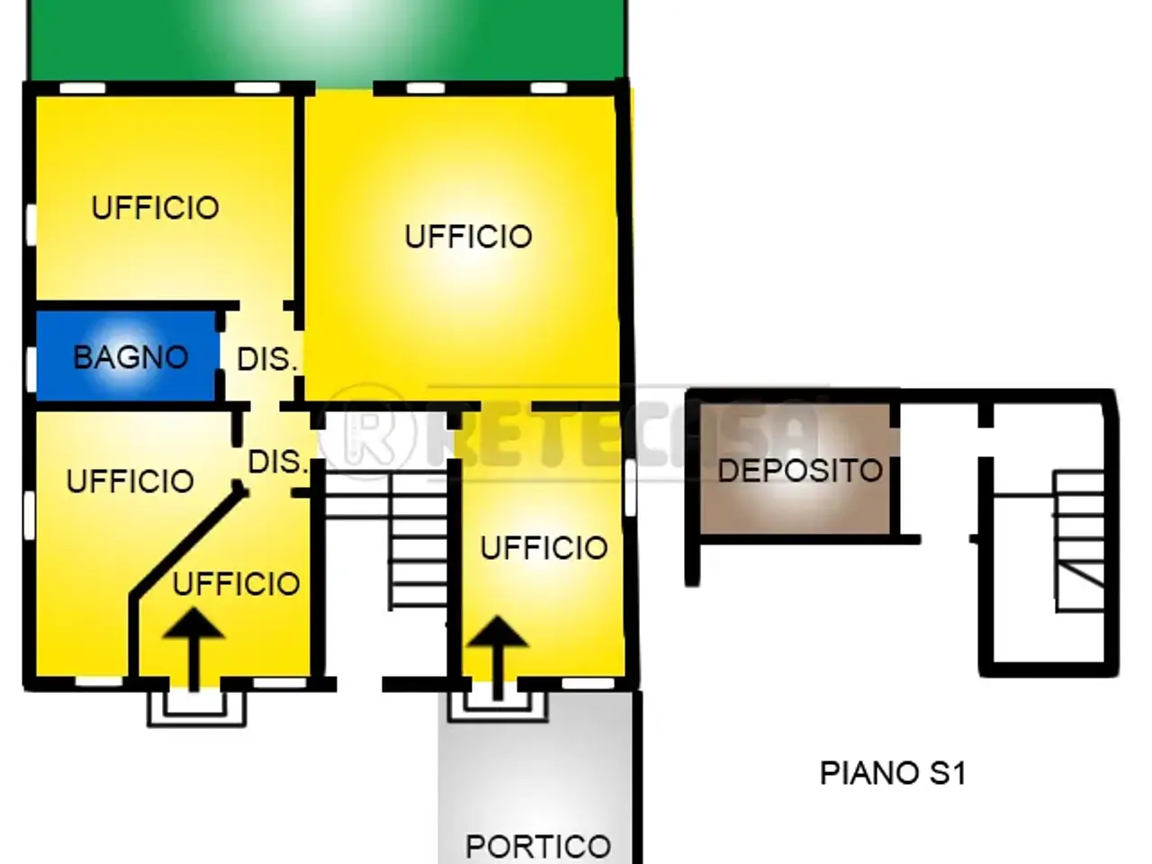 Ufficio in Via Canova 12, Isola Vicentina, {3} - Planimetria 1