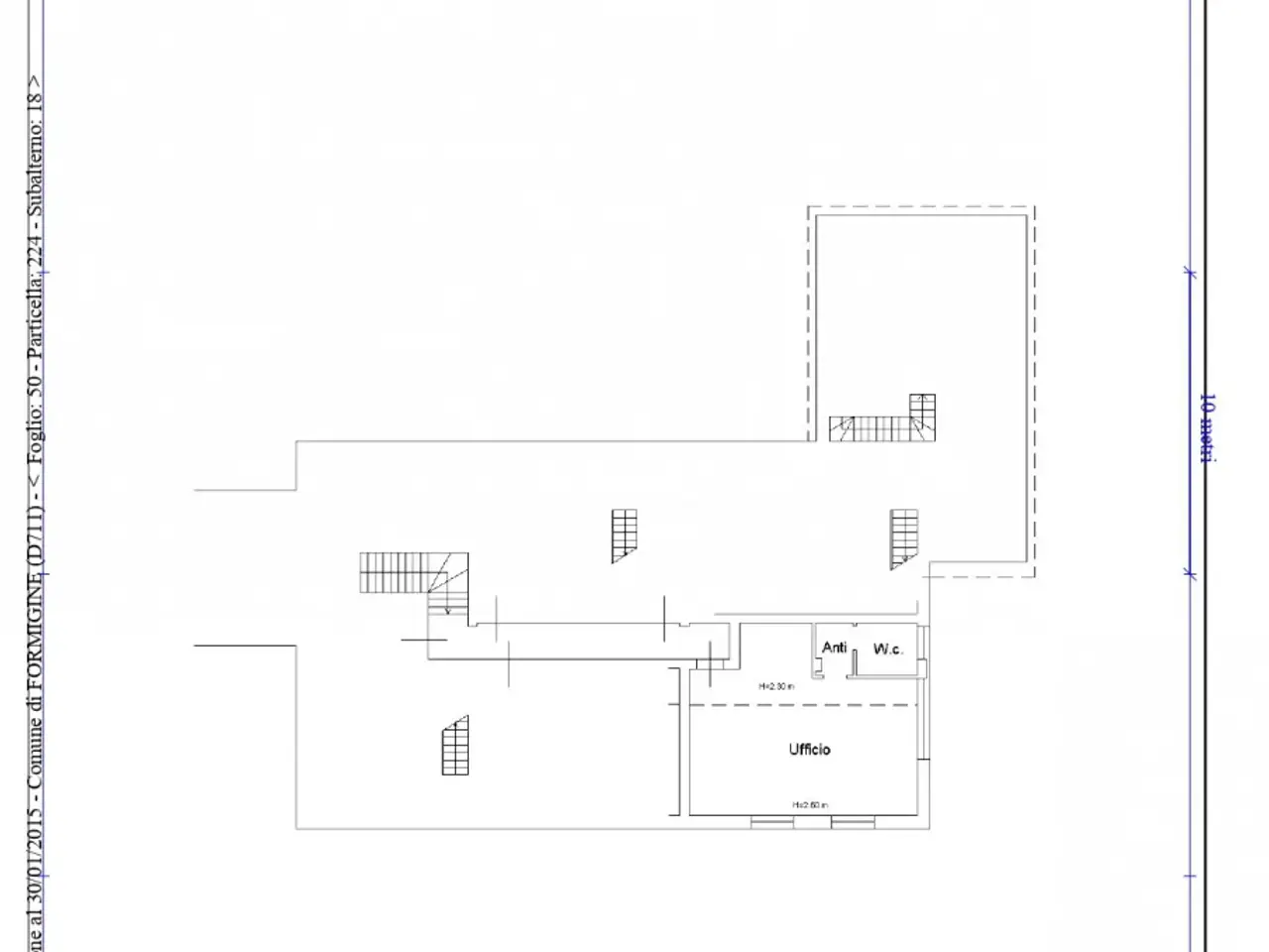 Ufficio in Via Stradella, Formigine, {3} - Planimetria 1