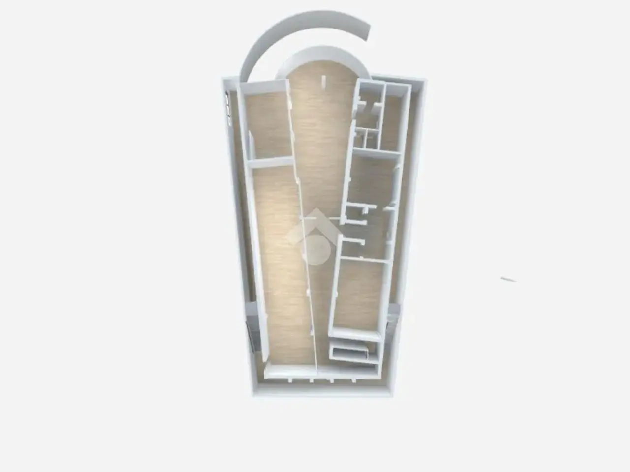 Capannone in Via Sernagiotto 9, Elmas, {3} - Planimetria 1
