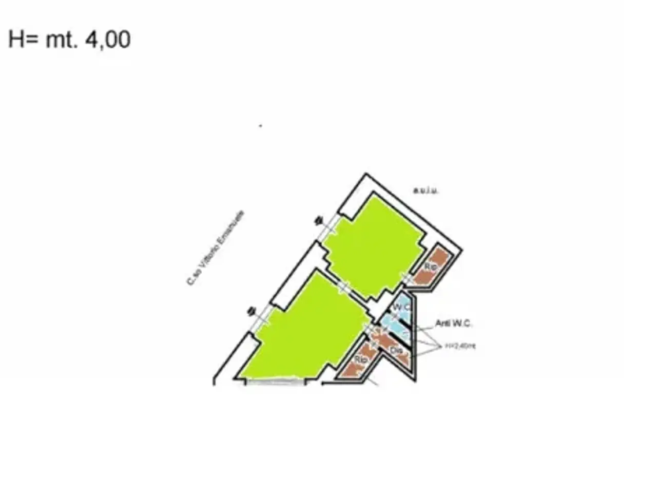 Negozio in , Trani, {3} - Planimetria 1