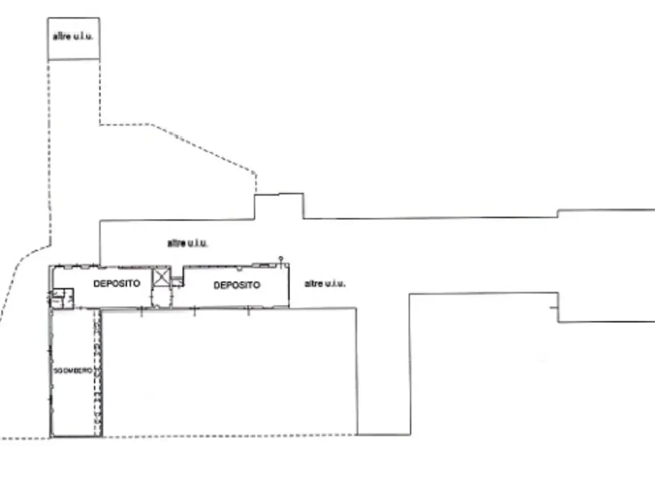 Magazzino in Via Privata Europa 6, Calco, {3} - Planimetria 1
