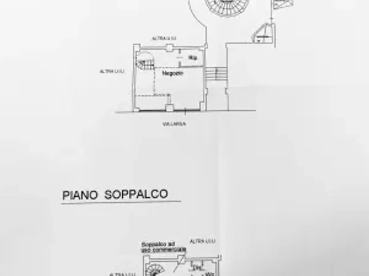 Negozio in Via Larga 6, Milano, {3} - Planimetria 1
