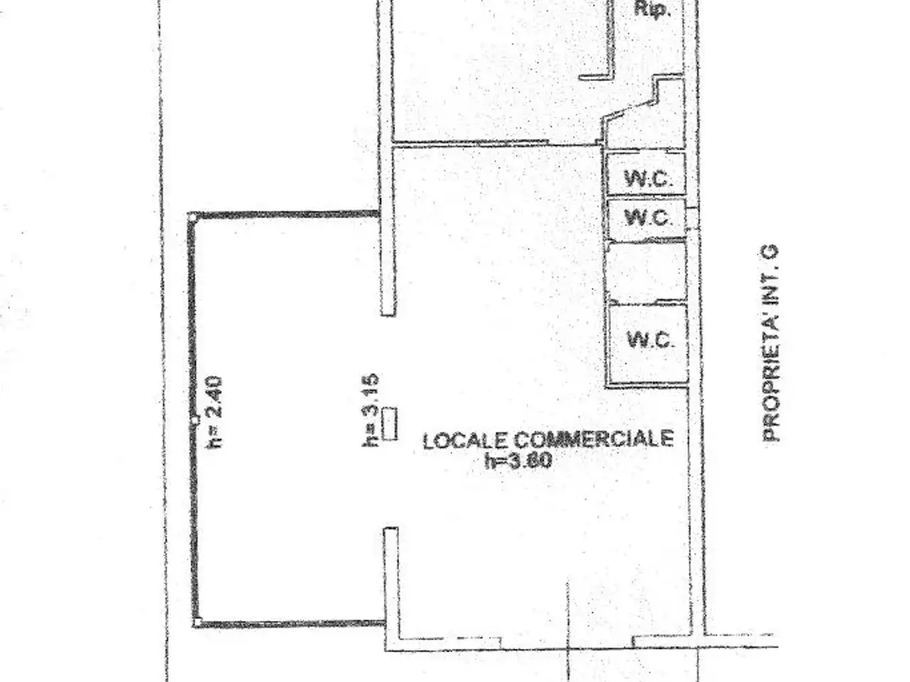 Negozio in Via Pontina Vecchia 33, Pomezia, {3} - Planimetria 1
