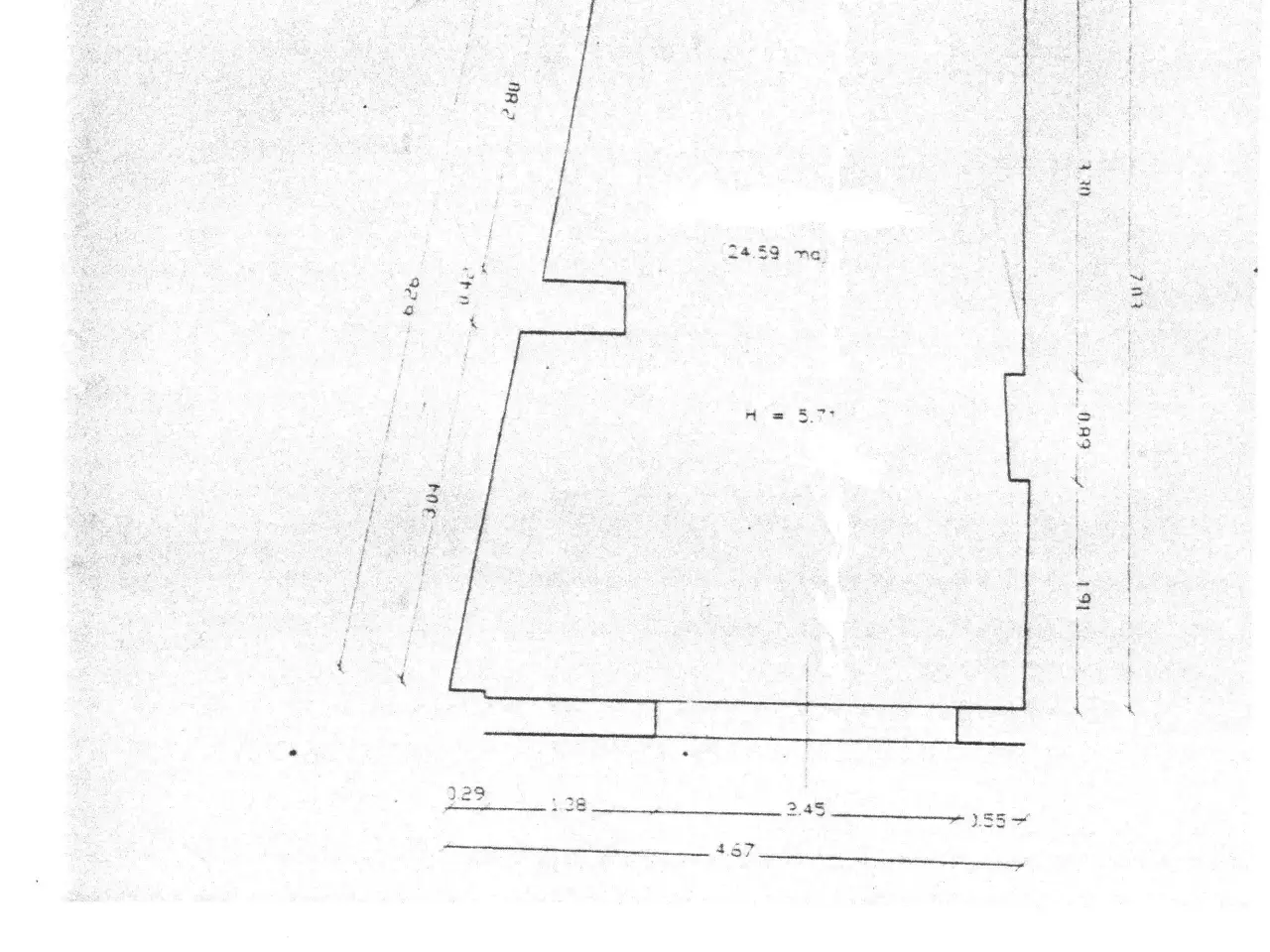 Negozio in Via Venero, Monreale, {3} - Planimetria 1