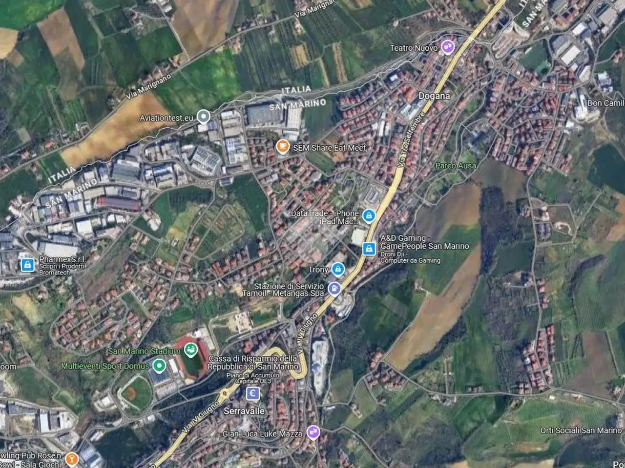Capannone in Strada Andrea di Riccio 4, San Marino, {3} - Foto 1