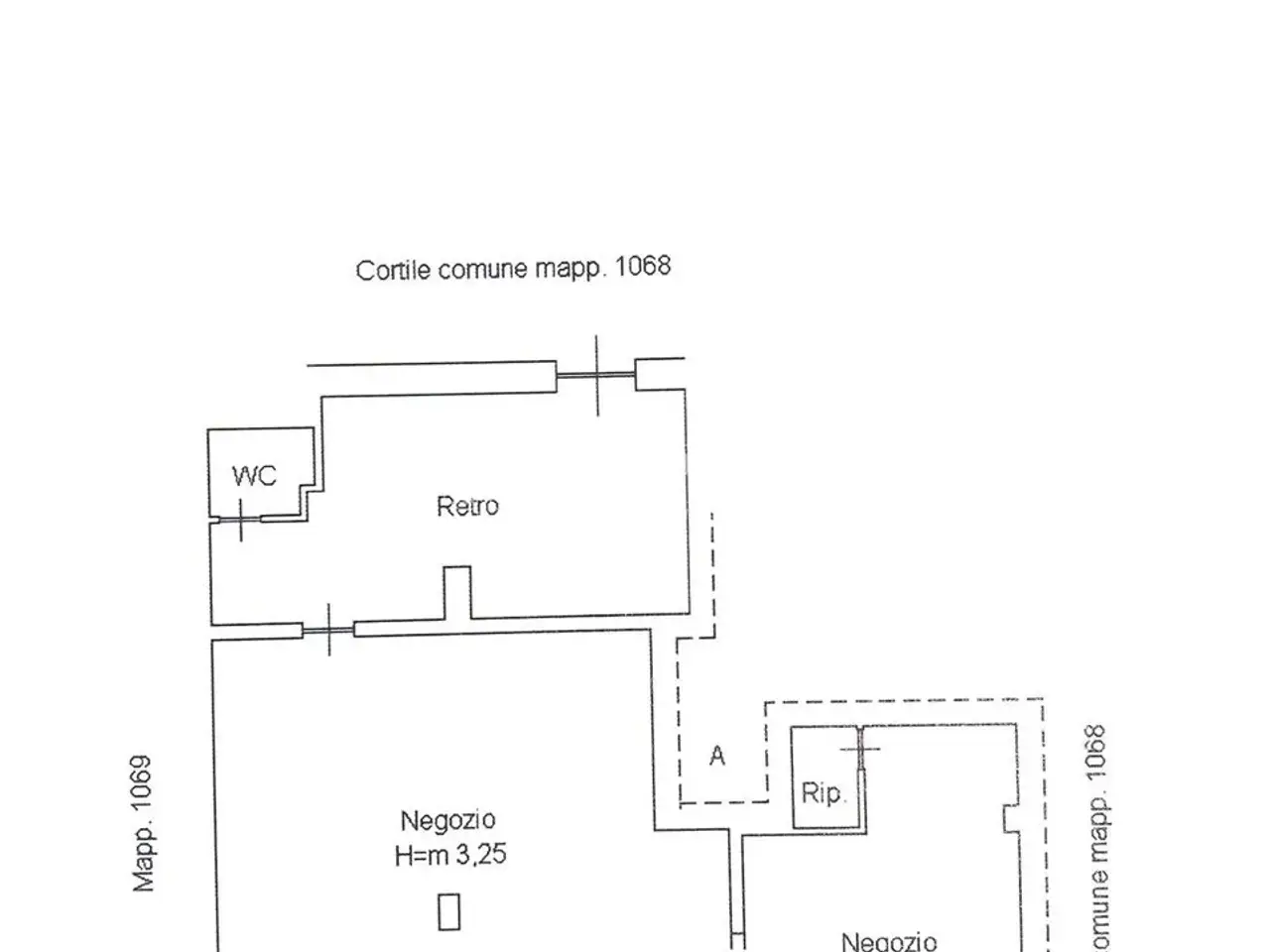 Negozio in Via Piave 4/C/d, Mondovi', {3} - Planimetria 1