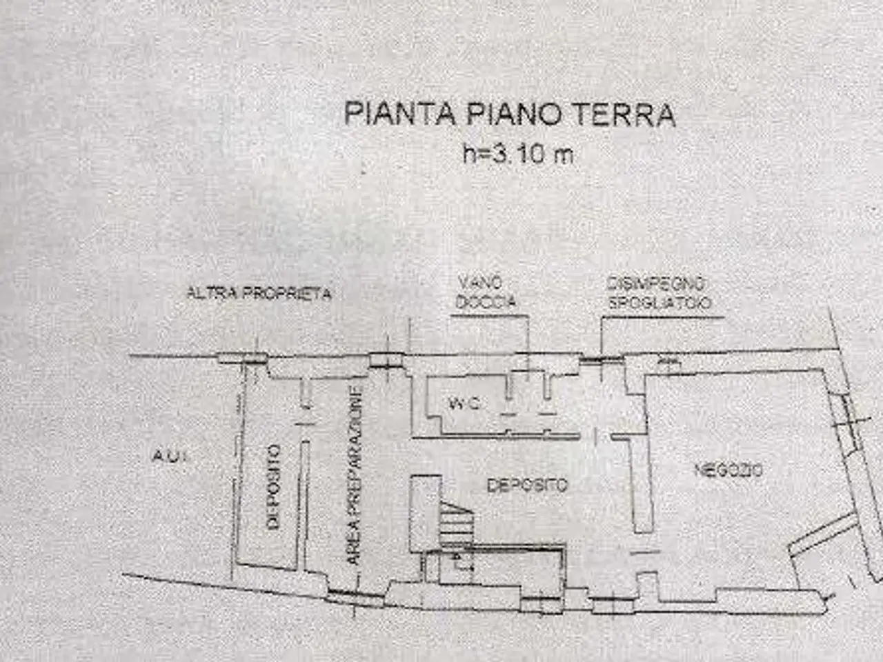 Pizza al taglio in Via Roma , Fenegro', {3} - Planimetria 1