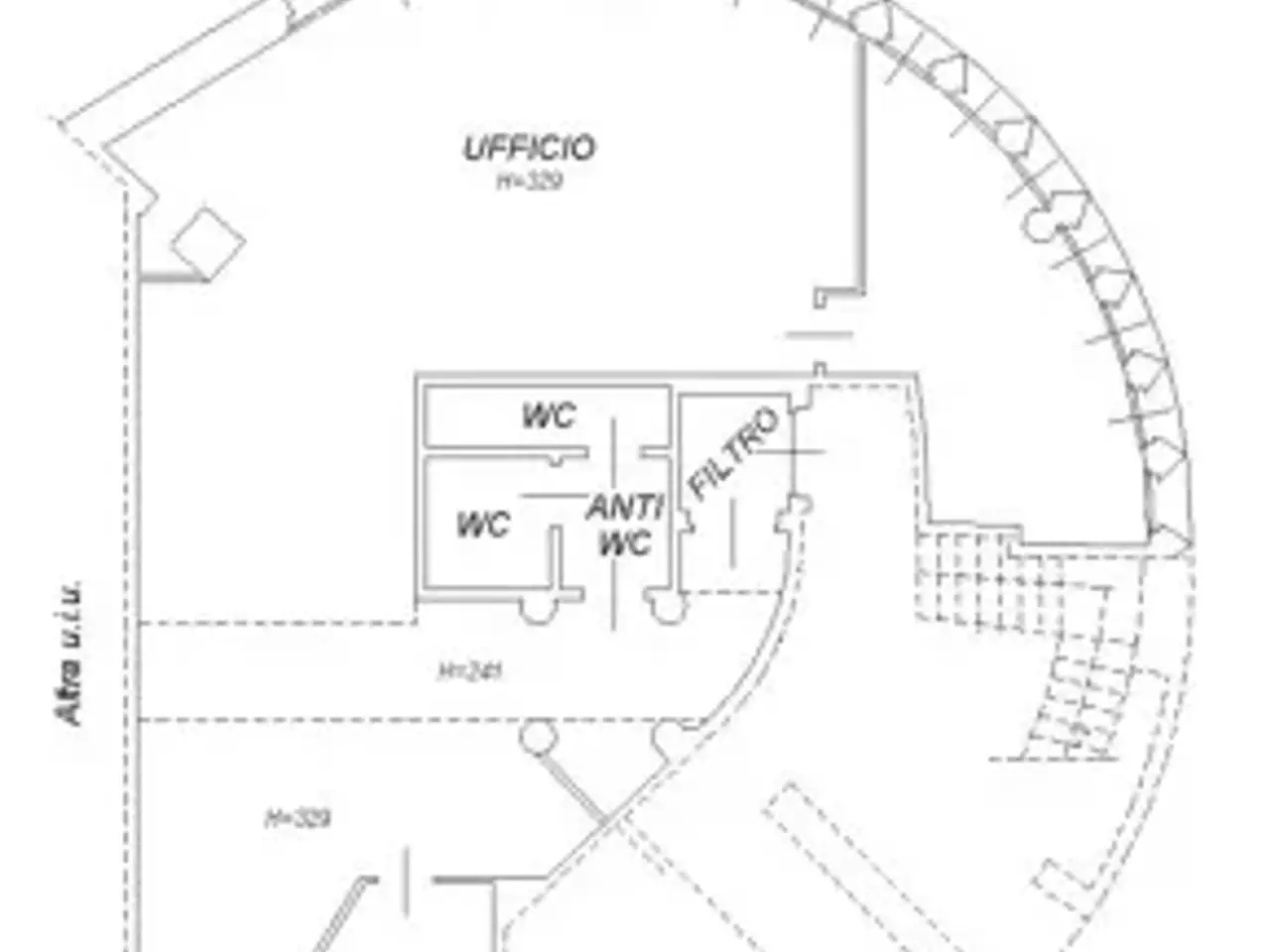 Ufficio in Corso Orbassano 336, Torino, {3} - Planimetria 1