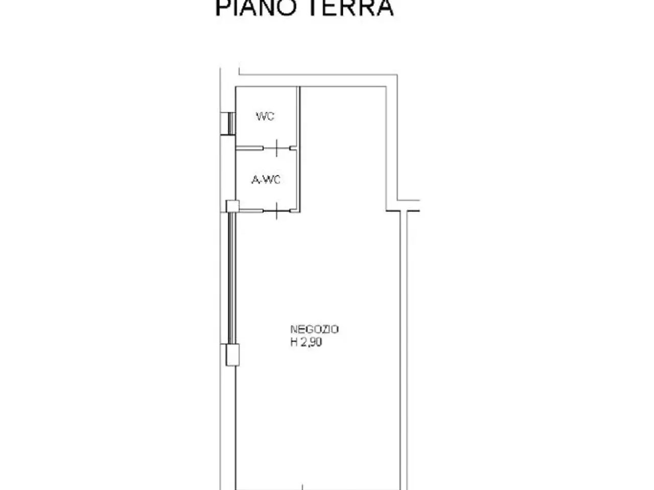 Negozio in Via Gardesana 00, Prevalle, {3} - Planimetria 1