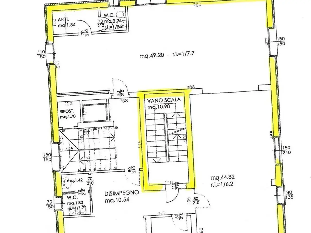 Ufficio in , Forli', {3} - Planimetria 1