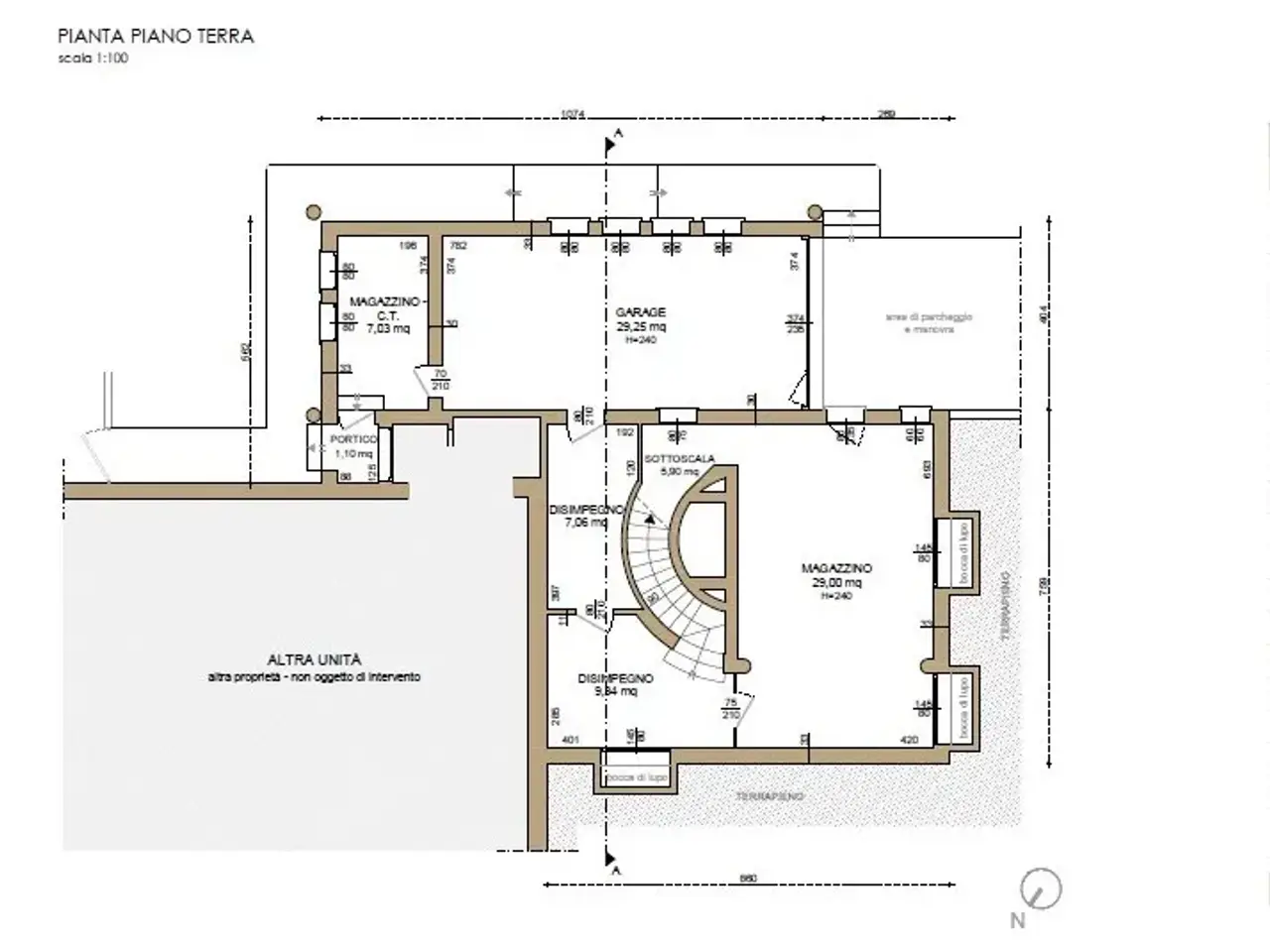 Villa a schiera in vendita, Via Millepertiche 59, Musile di Piave - Planimetria 1