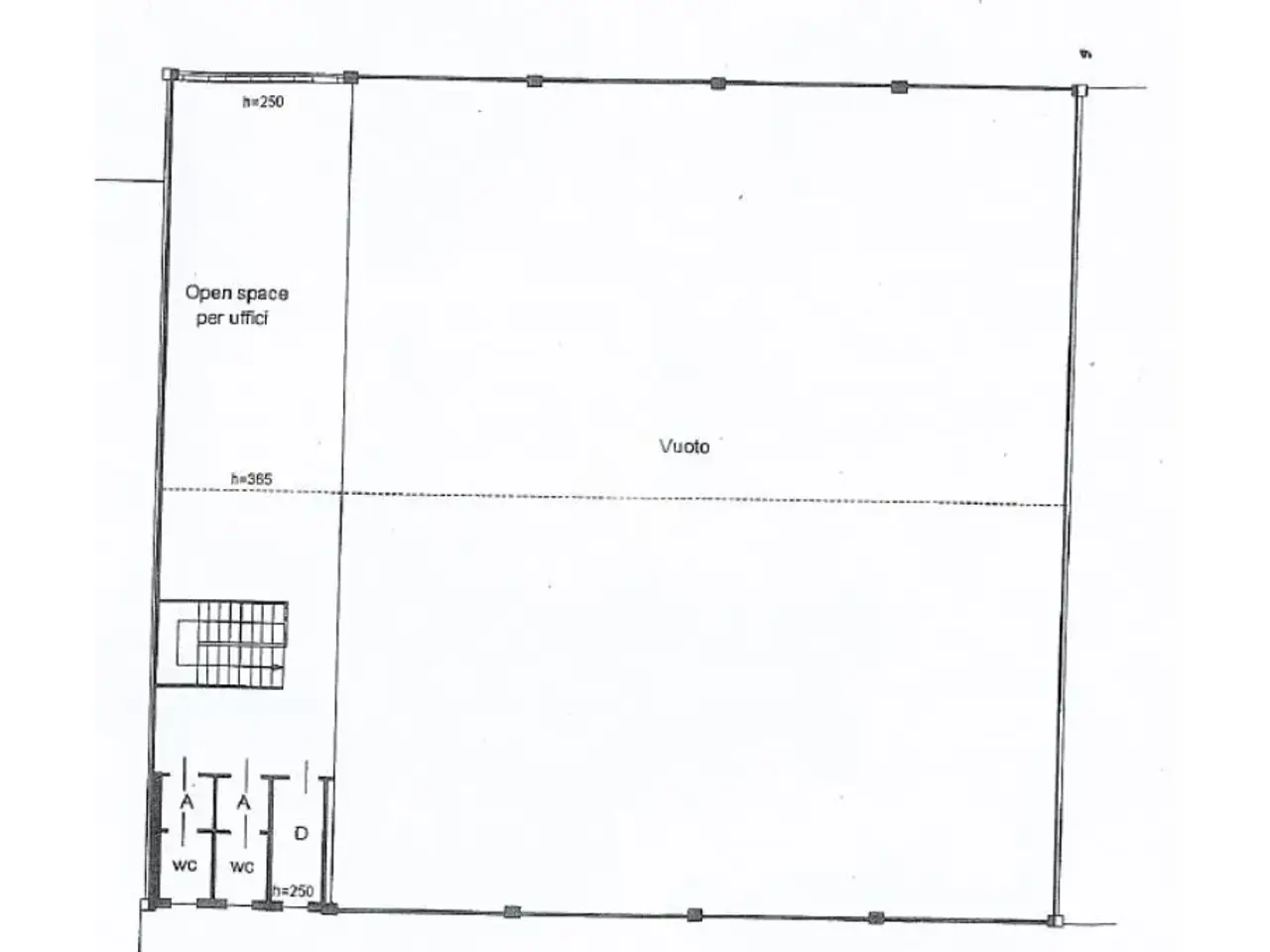 Capannone in Via Circonvallazione Nordest, Sassuolo, {3} - Planimetria 1