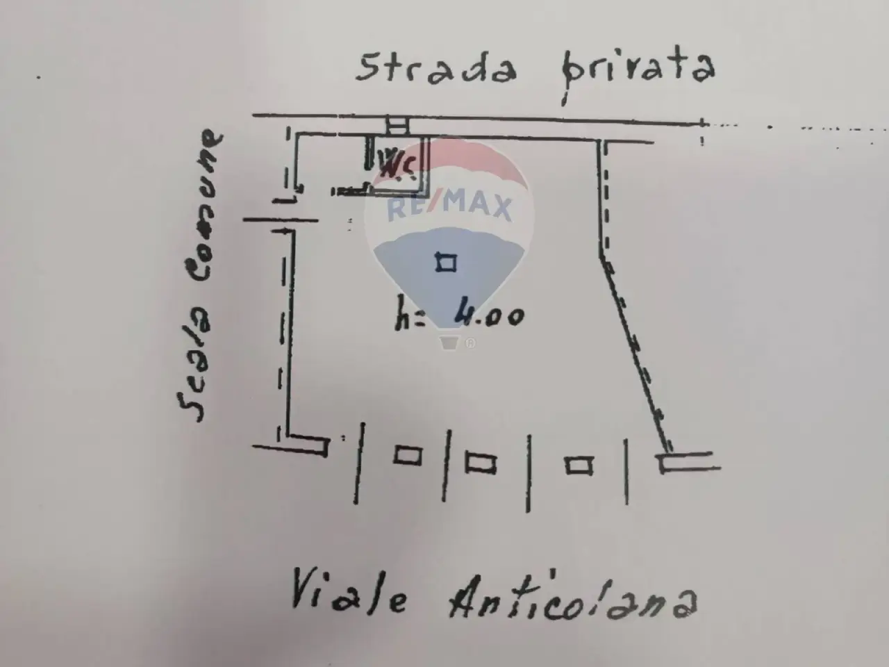 Negozio in Fonte Anticolana 8, Fiuggi, {3} - Planimetria 1
