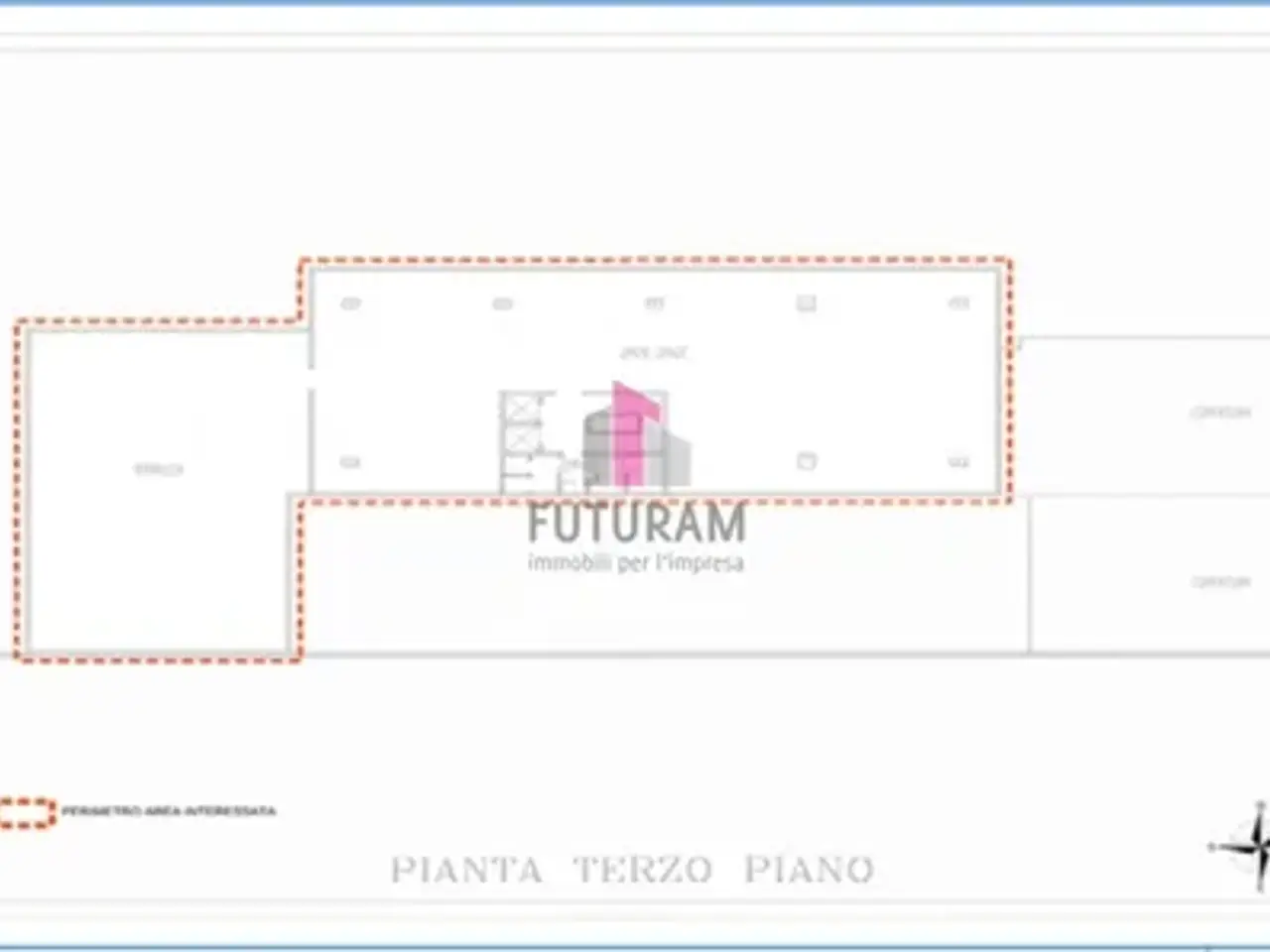 Ufficio in Via Messico 9999, Padova, {3} - Planimetria 1