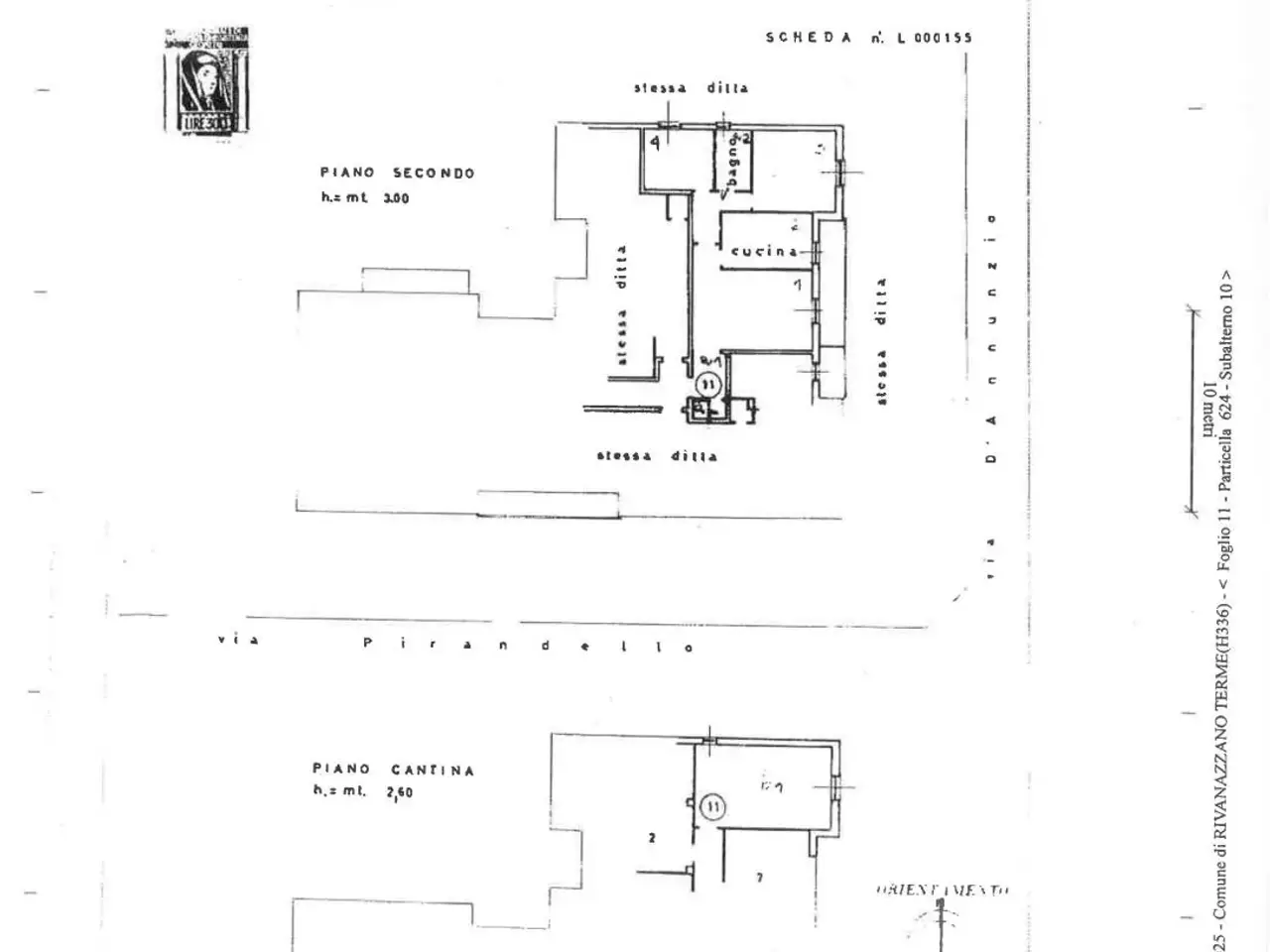 Trilocale in vendita, Via Luigi Pirandello 6, Rivanazzano Terme - Planimetria 1