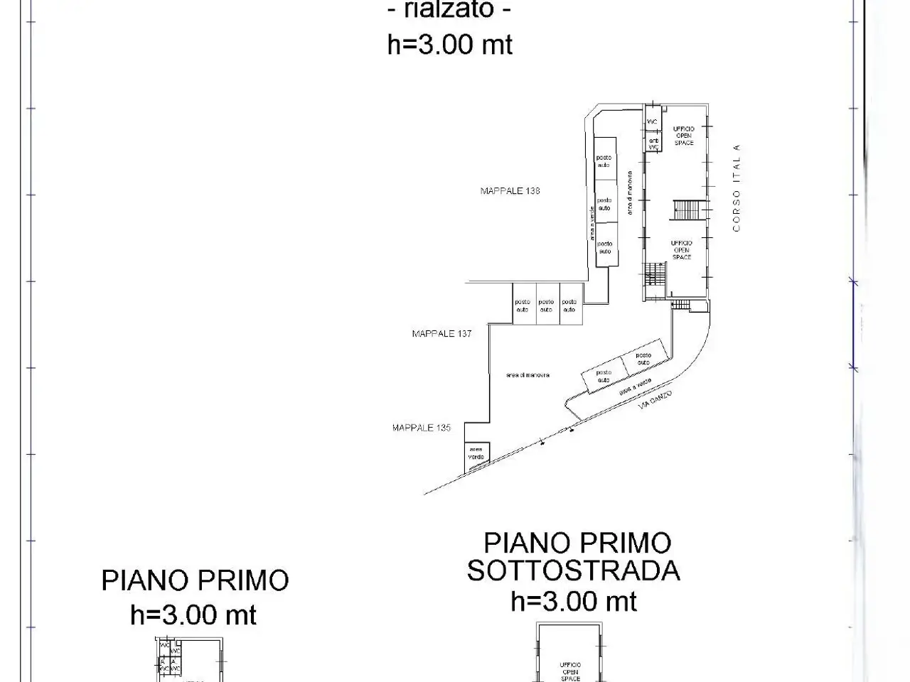 Negozio in Via Canzo 4, Peschiera Borromeo, {3} - Planimetria 1