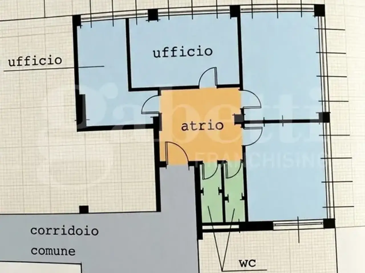 Ufficio in Via Danilo Gazzani, Calderara Di Reno, {3} - Planimetria 1
