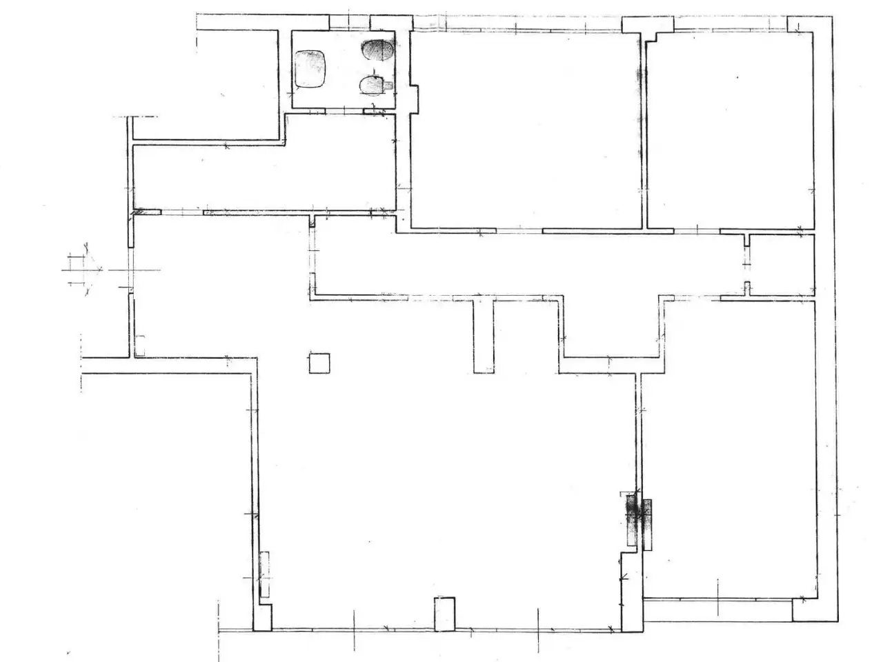 Ufficio in Via Cavour 15, Gallarate, {3} - Planimetria 1