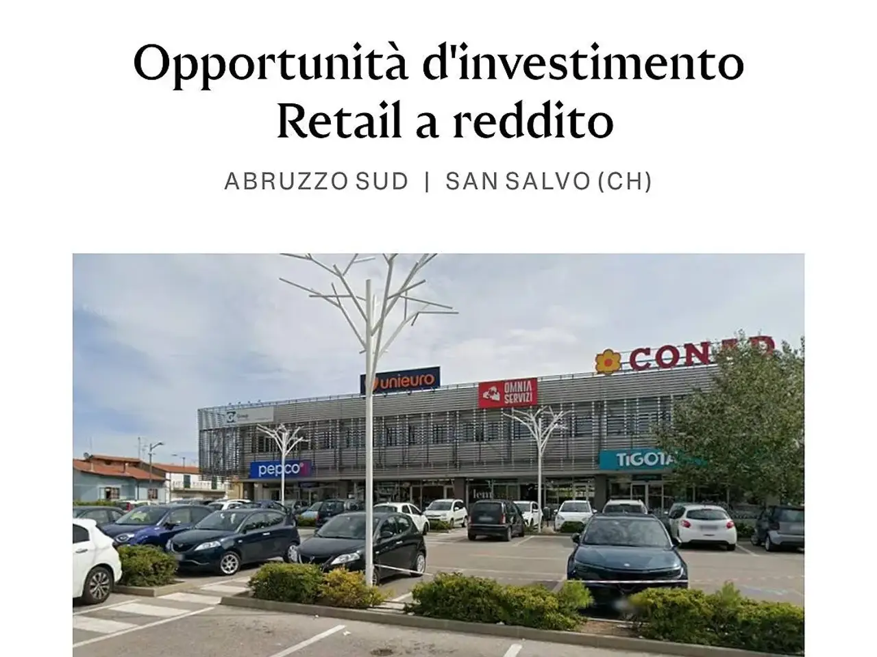 Negozio in Via Gargheta 4, San Salvo, {3} - Foto 1