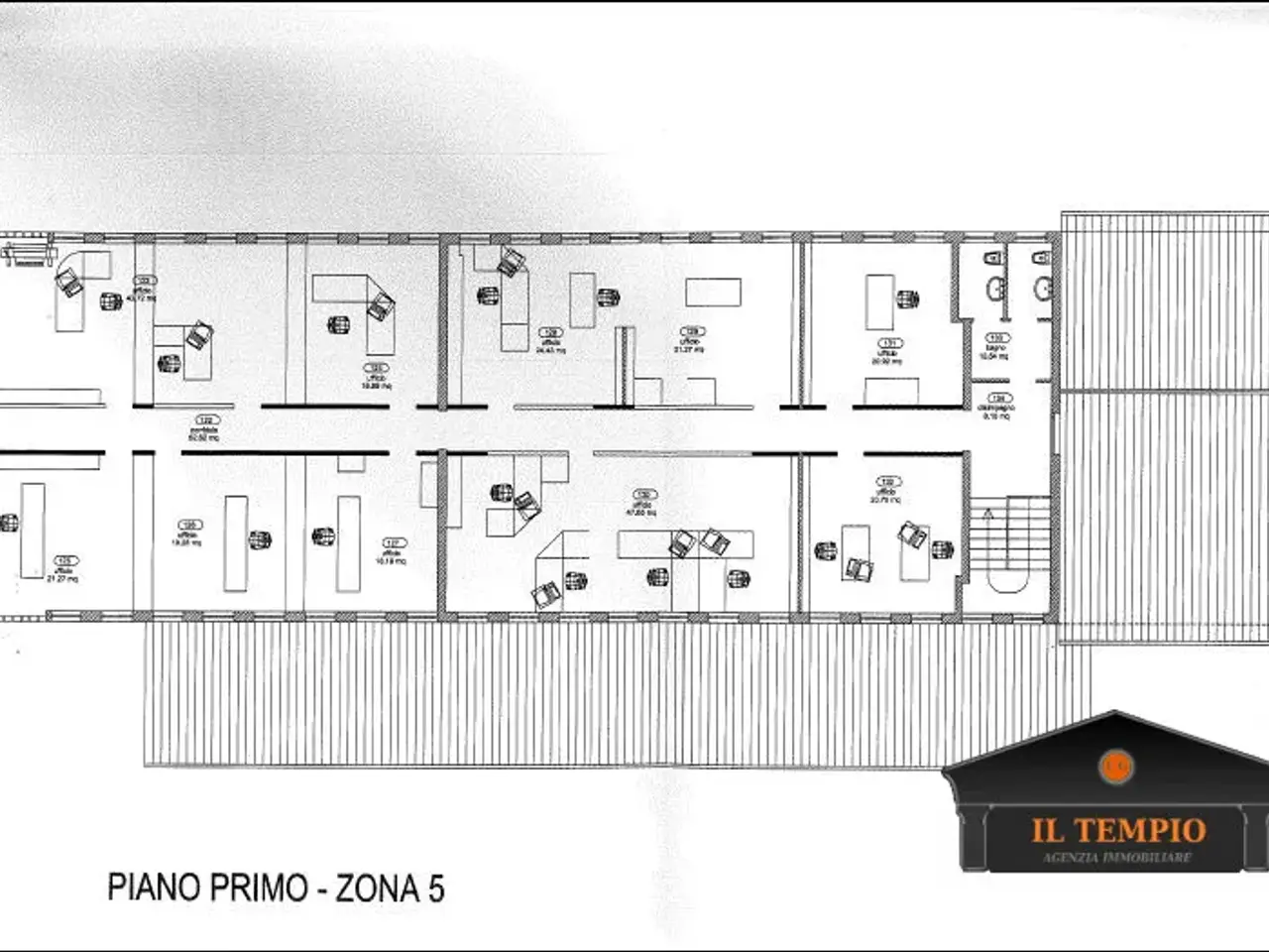 Ufficio in Via Leva, Montecchio Precalcino, {3} - Planimetria 1