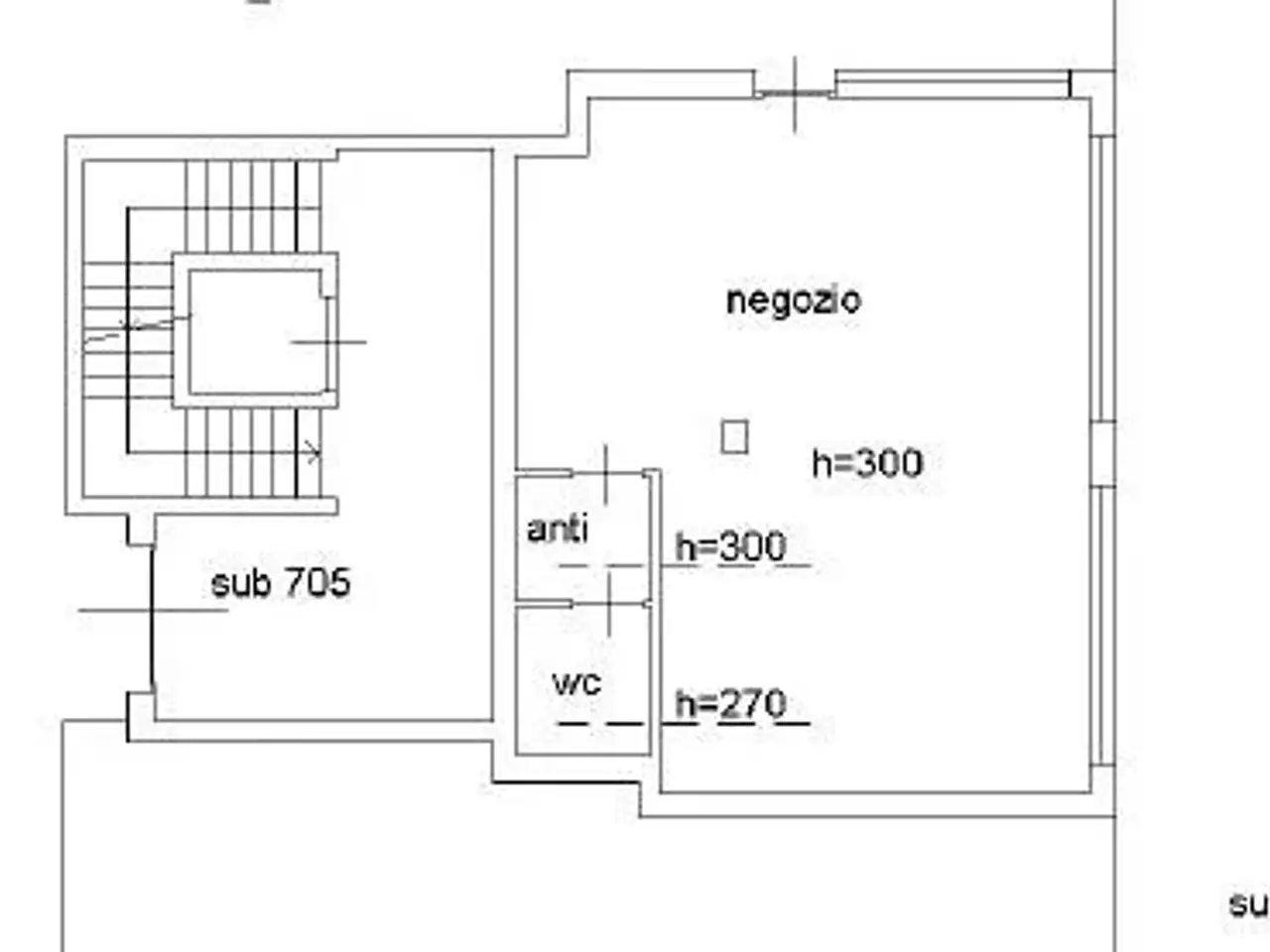 Esercizio commerciale in Via Provinciale 20/a, Dolzago, {3} - Planimetria 1