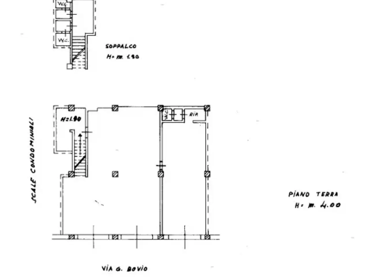 Negozio in Viale Giovanni Bovio, Pescara, {3} - Planimetria 1
