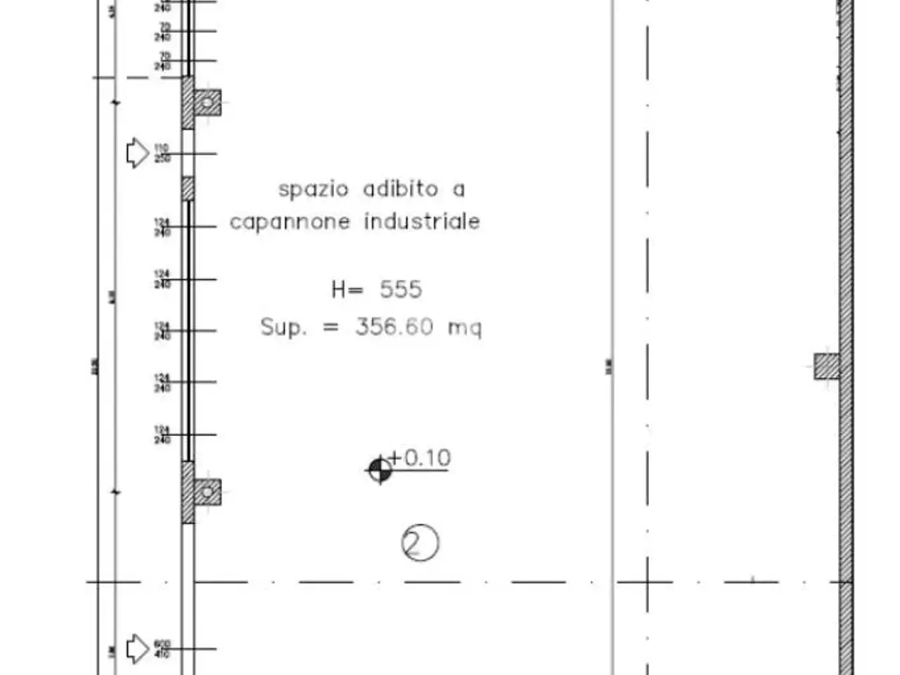 Capannone in Via Alfredo Catalani 110, Giussano, {3} - Planimetria 1
