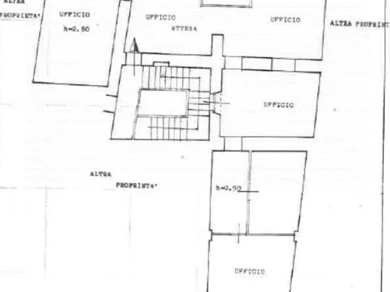 Ufficio in Piazza Oberdan 13, Rieti, {3} - Planimetria 1