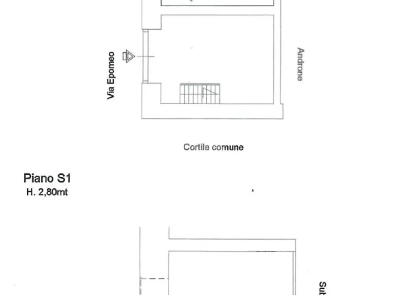 Negozio in Via dell'Epomeo 106, Napoli, {3} - Planimetria 1