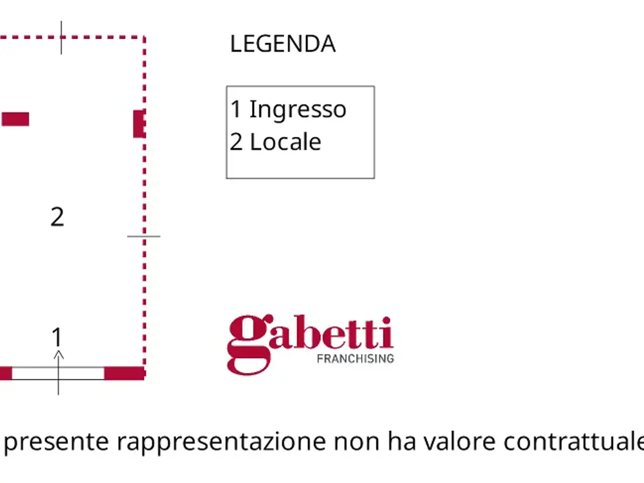 Negozio in Via Santa Margherita, Salerno, {3} - Planimetria 1