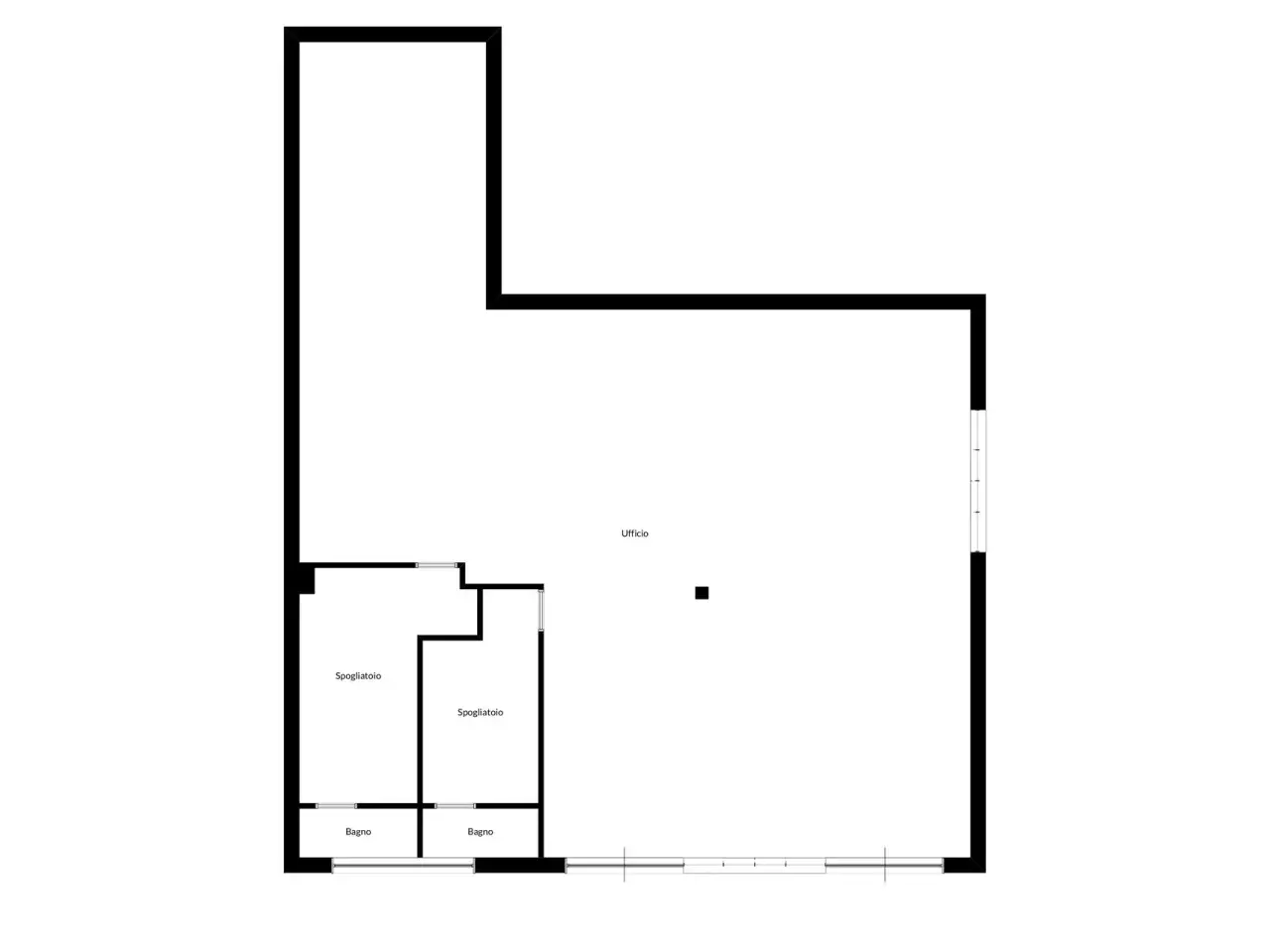 Ufficio in Via Carlo Poerio, Conversano, {3} - Planimetria 1